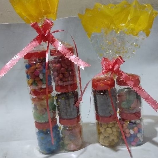 

parsel lebaran toples jar 200ml 6susun