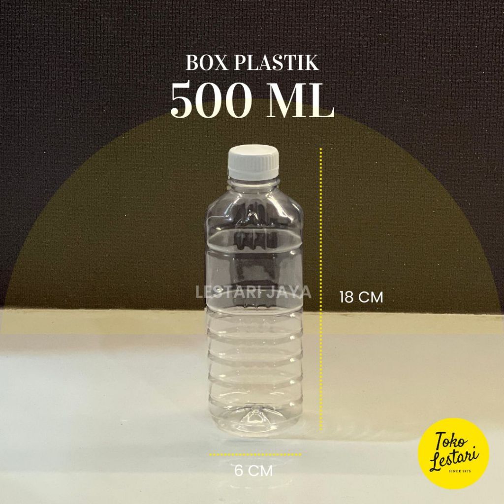 Botol Plastik Sinom / Botol Juice / Botol Minuman 500 ml