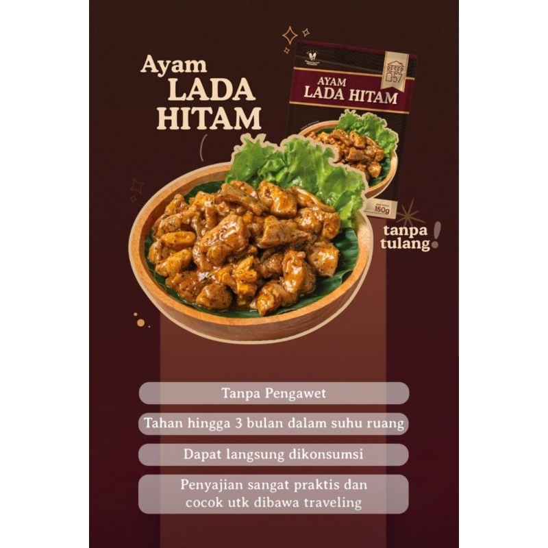 

Ayam Lada Hitam Resep 57 - Siap Makan