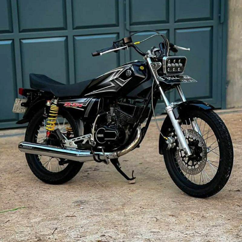 Striping Rx king 2004 Lis Sticker Standar Ori Yamaha Rx King 2004 Hitam Silver hitam Orange hitam me