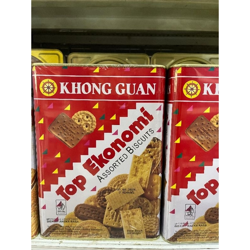 

Khong Guan Biscuit Top Ekonomi 1150g Wafer Biskuit Lebaran