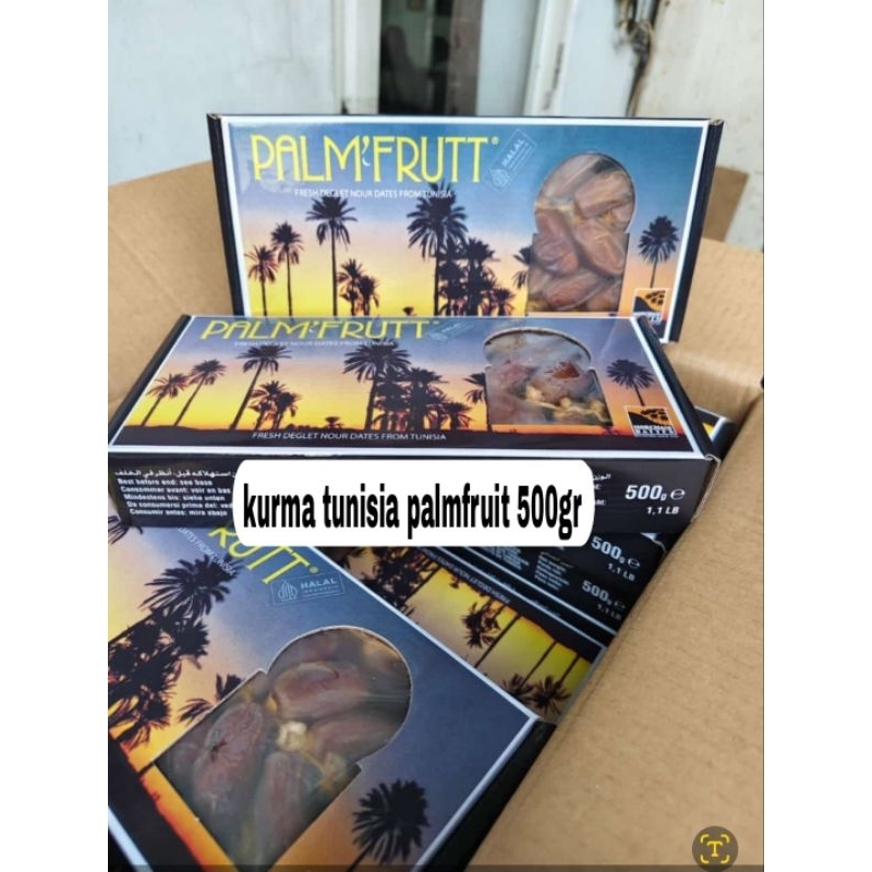 

Kurma Tunisia Palmfrutt 500gr