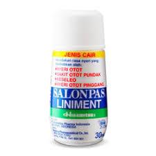 Salonpas Liniment Cair 30ml-50ml(TANPA BOX)