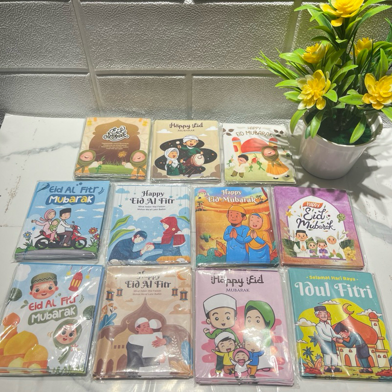 

AMPLOP LEBARAN EDISI TERBARU 1PACK ISI 10PCS