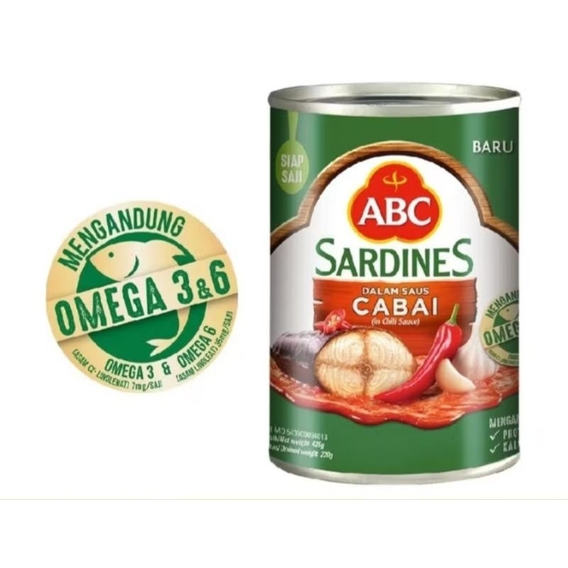 

RB ABC Sarden Saus Cabai 425 gram