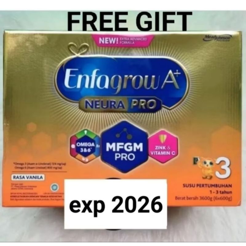 enfagrow 3 3600gr vanilla