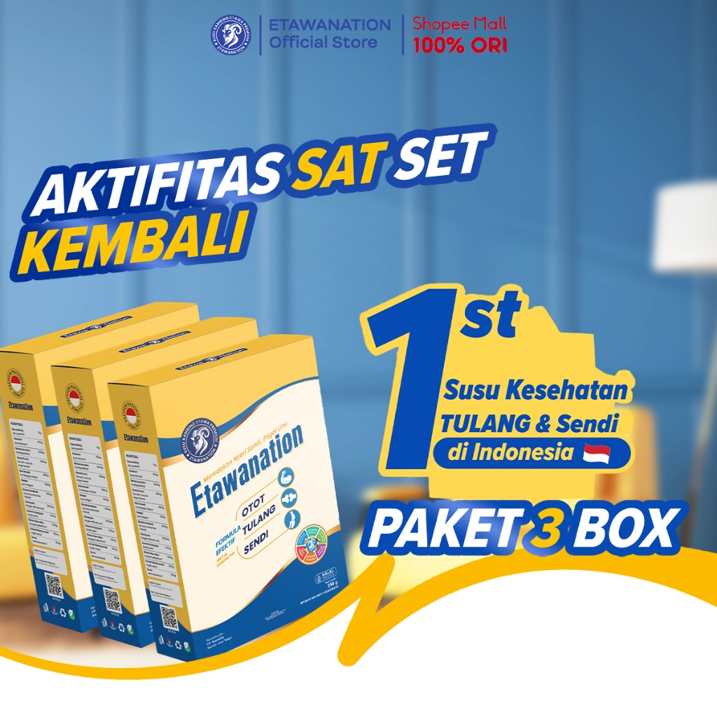 

PAKET 3 BOX Etawanation Susu Kambing Etawa Rasa Jahe Plus Herbal Kolagen