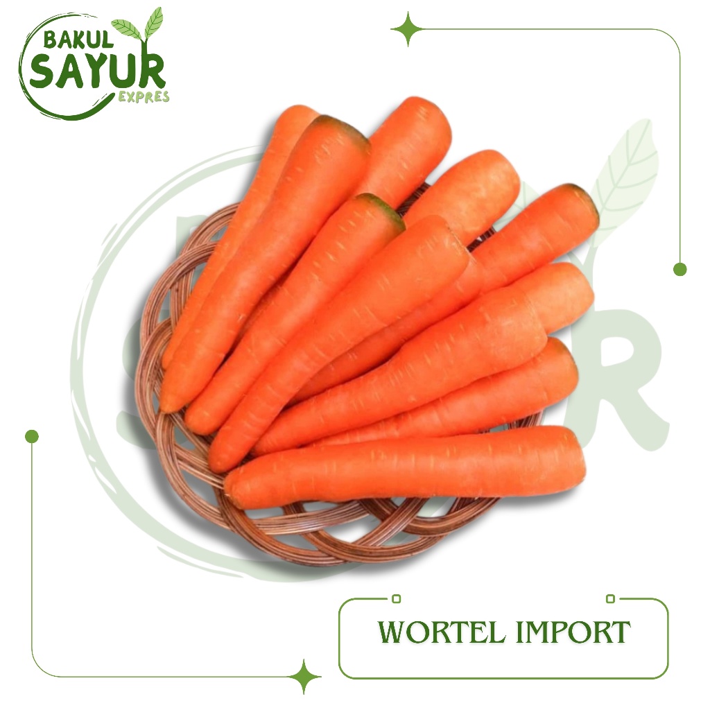 

Wortel Import Segar 100gr - 250gr