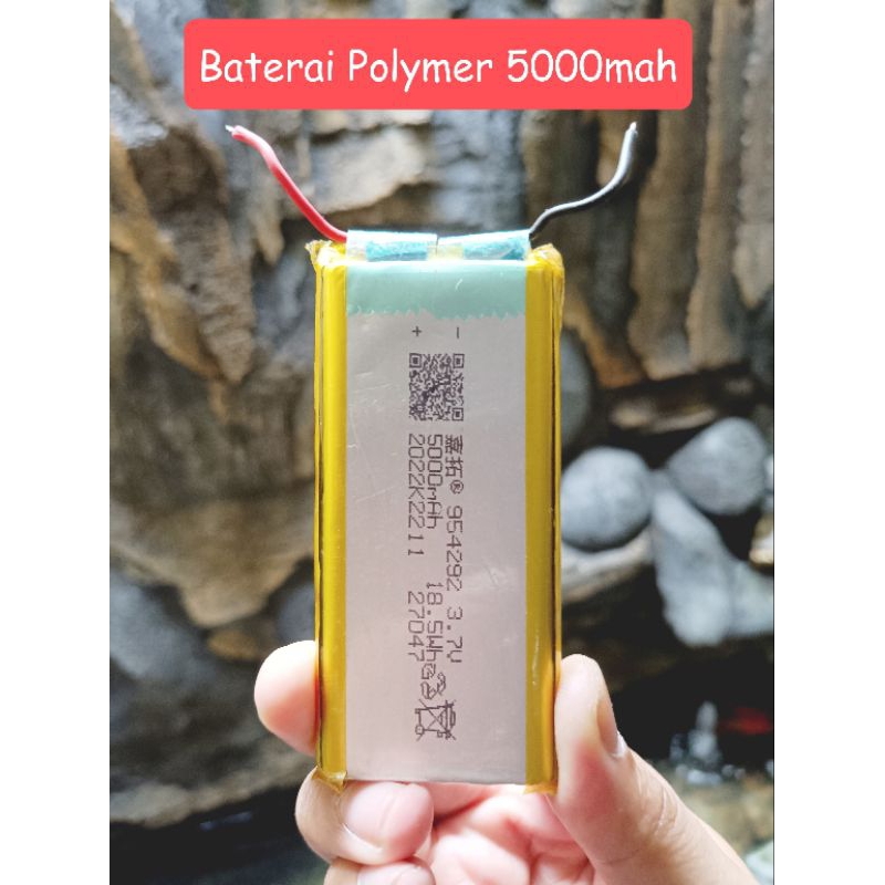Baterai Polymer 5000mah copotan limited edition