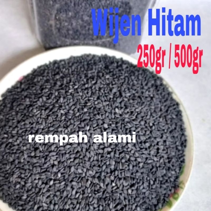 

Wijen Hitam / Biji Wijen Hitam 250/500gr