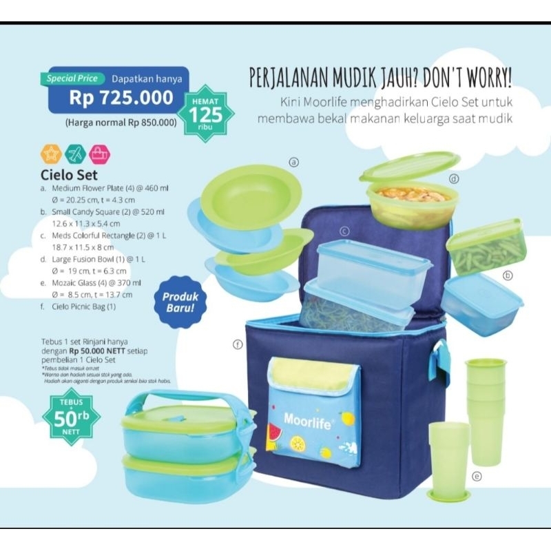Moorlife Picnic Set / Paket Piknik Komplit / Promo / hampers