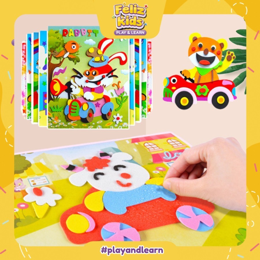 

3d animals sticker 2 set