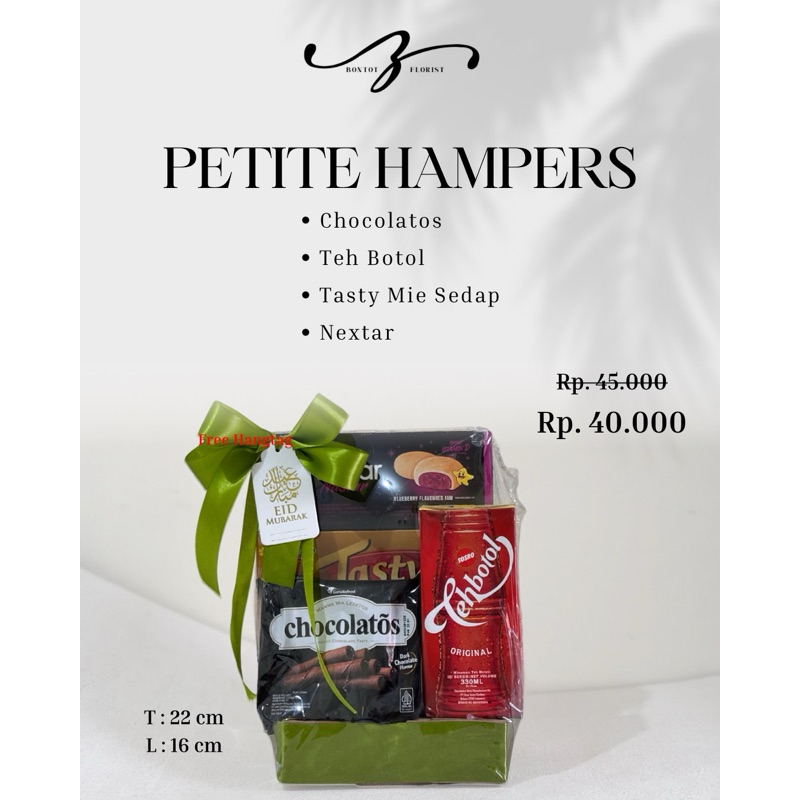 

Petite Hampers | Hampers Lebaran | Hampers Idul Fitri | Hampers Murah