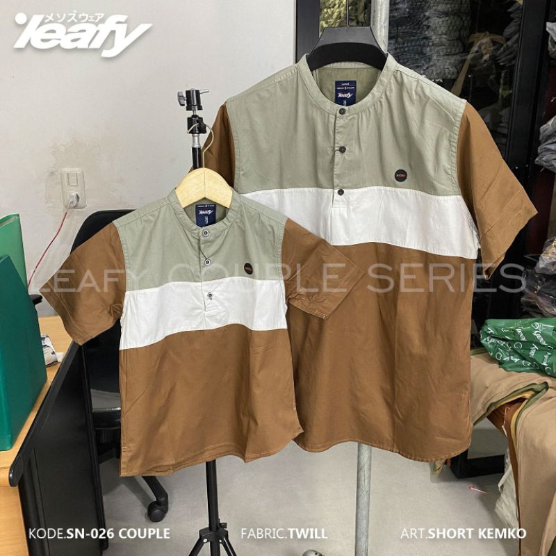 koko kurta leafy anak dan dewasa