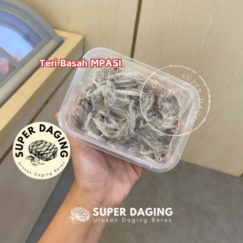 

Ikan Teri Nasi Basah Medan | Teri Segar MPASI (100gr) - Super Daging Pekanbaru