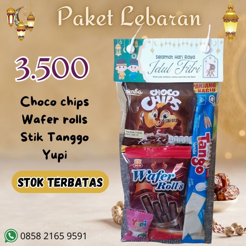 

BERHADIAH> PAKET LEBARAN 3.500