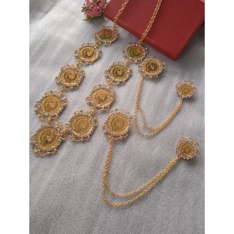 Kalung koin Jambi permata mahkota