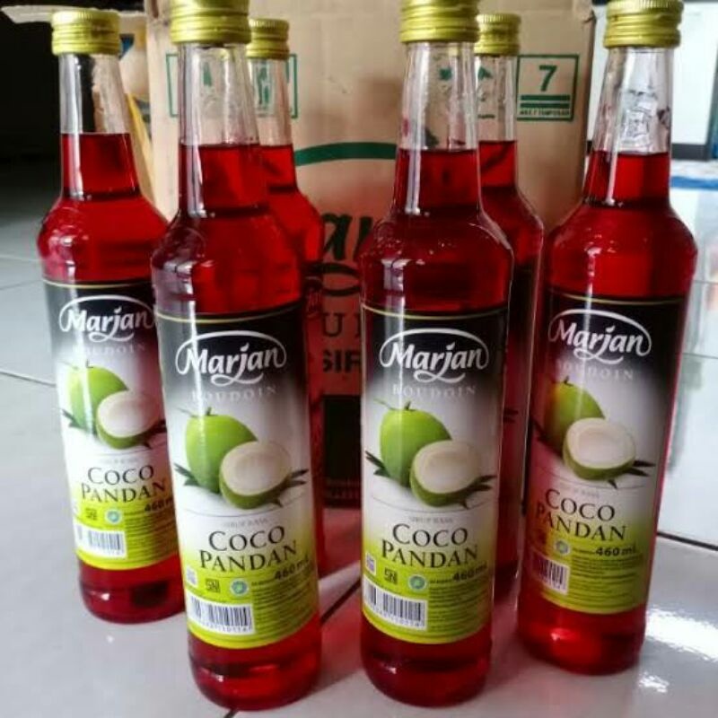 

Syrup Marjan CocoPandan Botol 460ml - Ecer