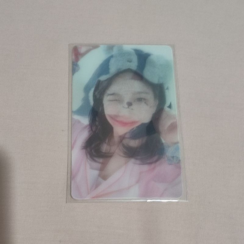 Photocard Seoyeon fromis_9 benefit weverse shop