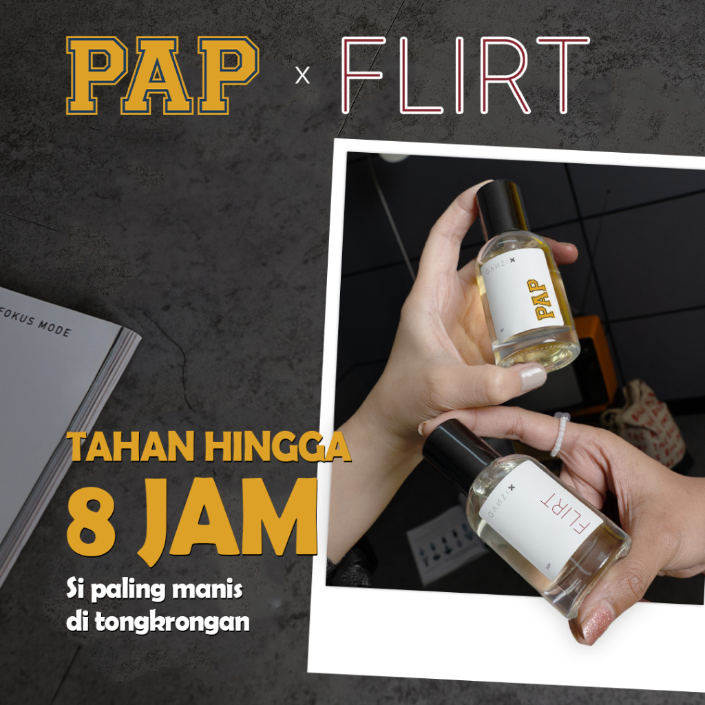 Ganzi.X Bundling PAP x FLIRT Parfum | Eau De Perfume 30ml