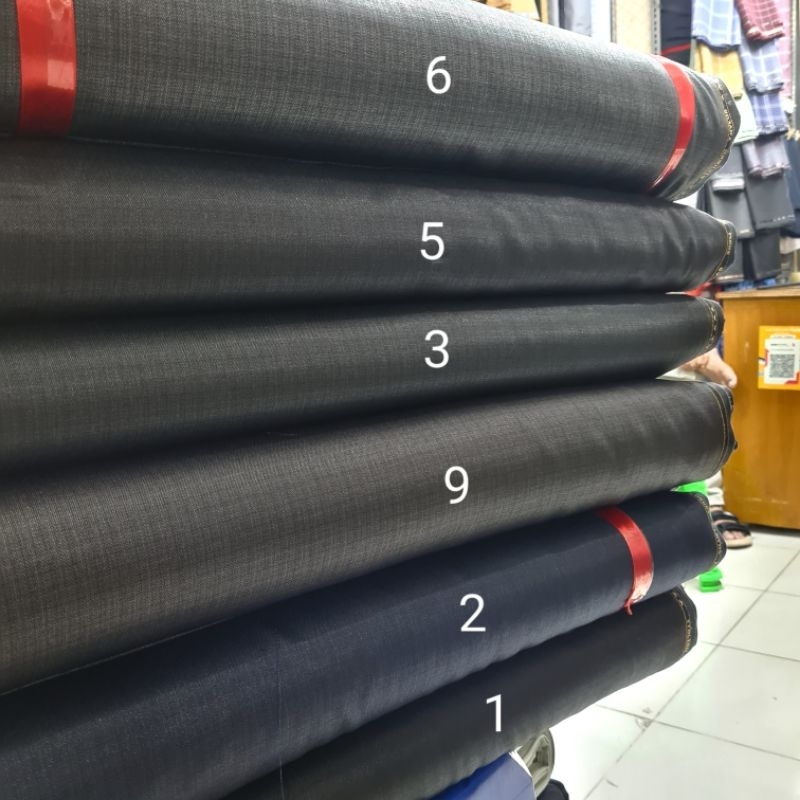 TERBARU !!! Kain celana Semi wool / Kain Semi wool per 25 cm | SEMI WOOL