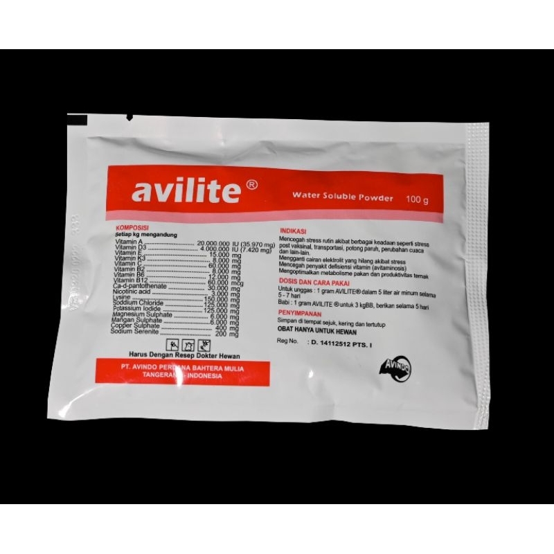 avilite vitamin asam amino mineral untuk ayam sapi kambing