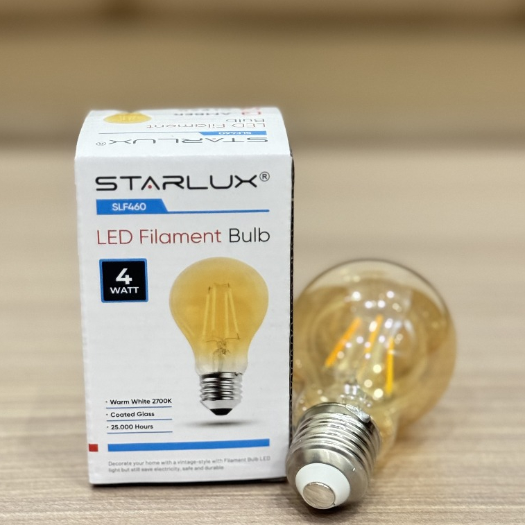 Lampu Led Starlux Filament Bulb 4 Watt/ Lampu Cafe Led Hias Starlux 4 Watt