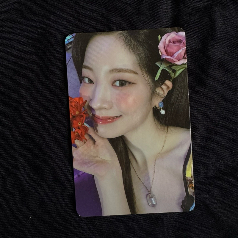 [ OFFICIAL ] Photocard Dahyun Twice Taste of Love Photo Card Album pc ori original signed reguler mi