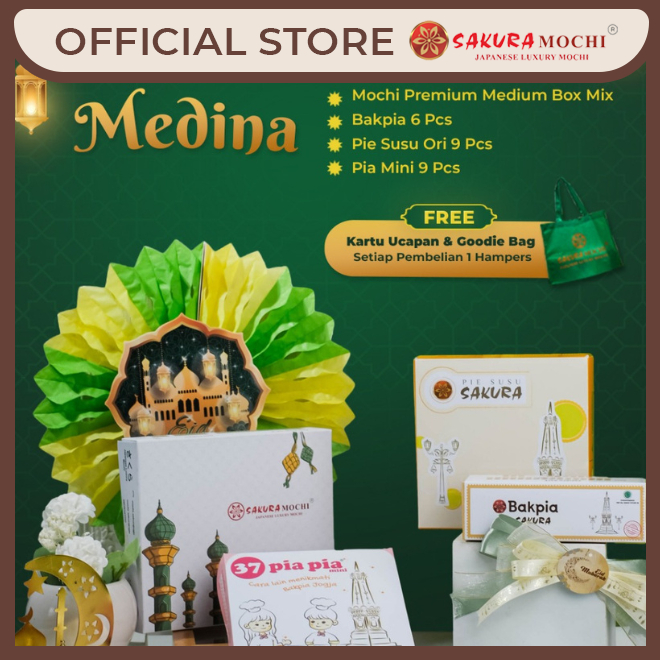 

SAKURA MOCHI HAMPERS LEBARAN | MEDINA