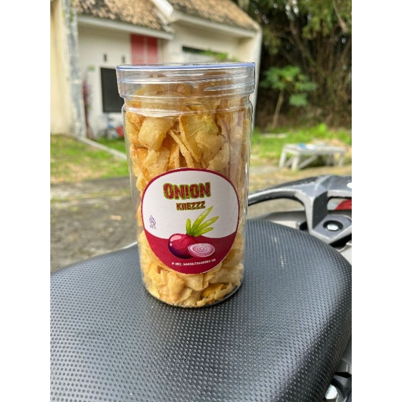 

Onion krezz, keripik bawang bombay, bawang bombay crispy