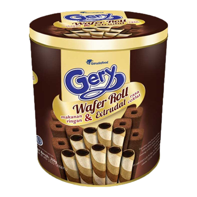 

Gery Wafer Roll Chocolate Kaleng 350 g