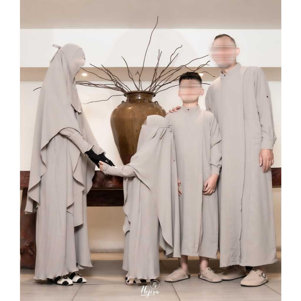 Hejira The Elegance Of Pleats SET MINI Almahya Anti UV Baju Lebaran