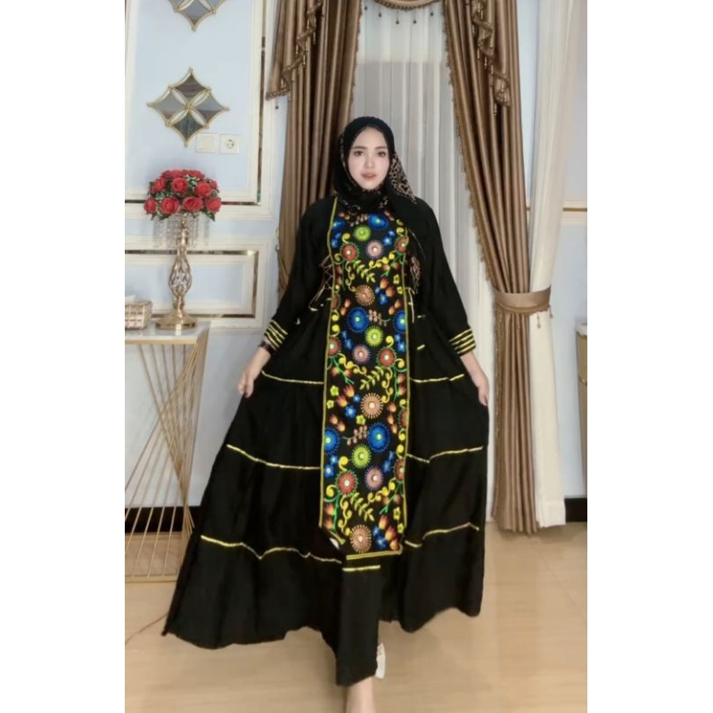 GAMIS HINDI LIDAH MOTIF TERBARU