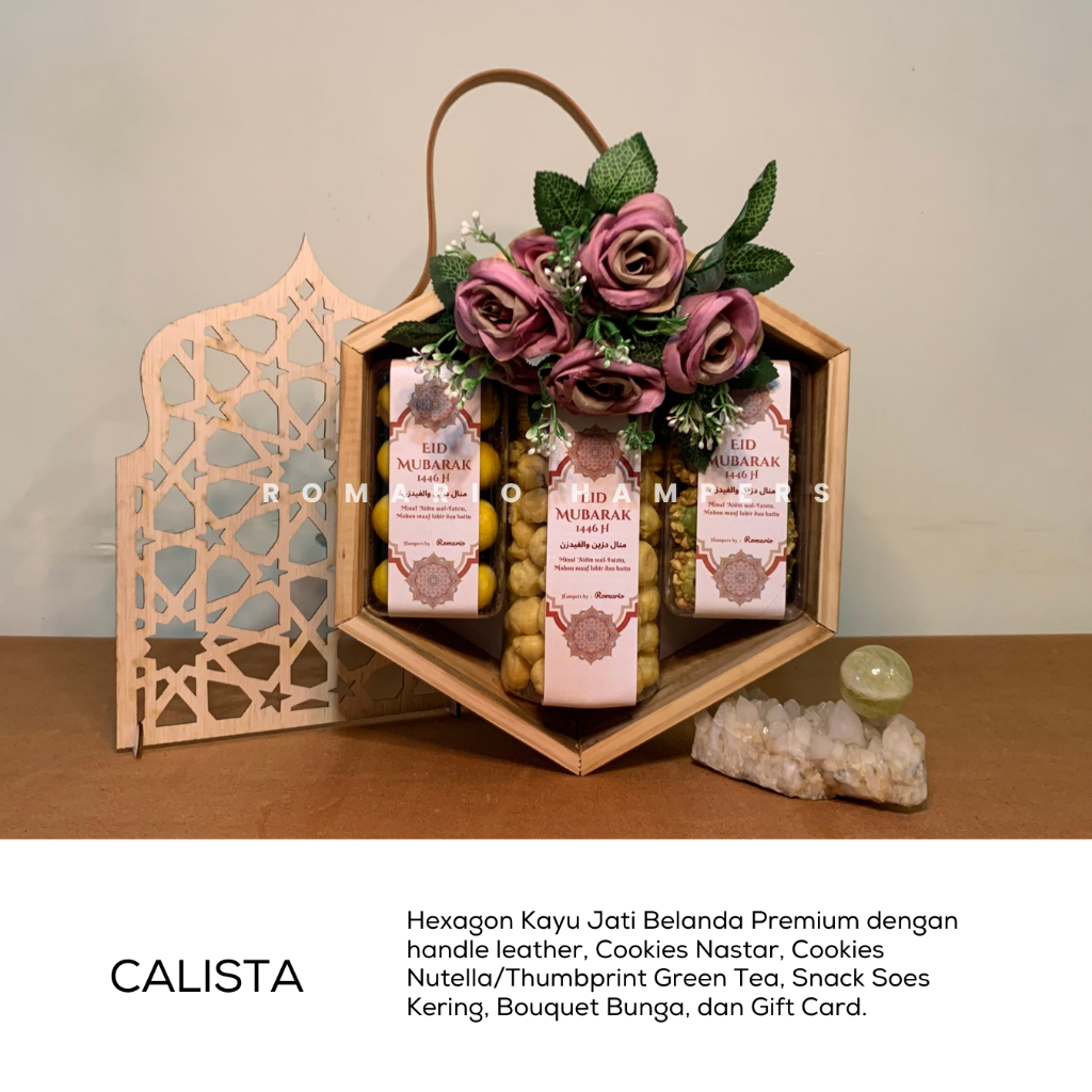 

SIMPLE SET HAMPERS ROMARIO - JASMINE SERIES / TSABITA SERIES / CALISTA SERIES / GENTARI - HAMPERS ROMARIO - PREMIUM PARCEL / PREMIUM HAMPERS -