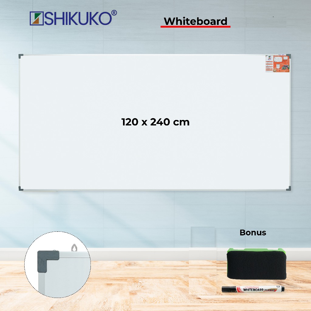

Baru Papan Tulis - Whiteboard - Papan Tulis Besar 120 X 240