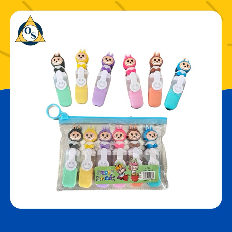 

STABILO SET 6WARNA LABUBU, ESKRIM