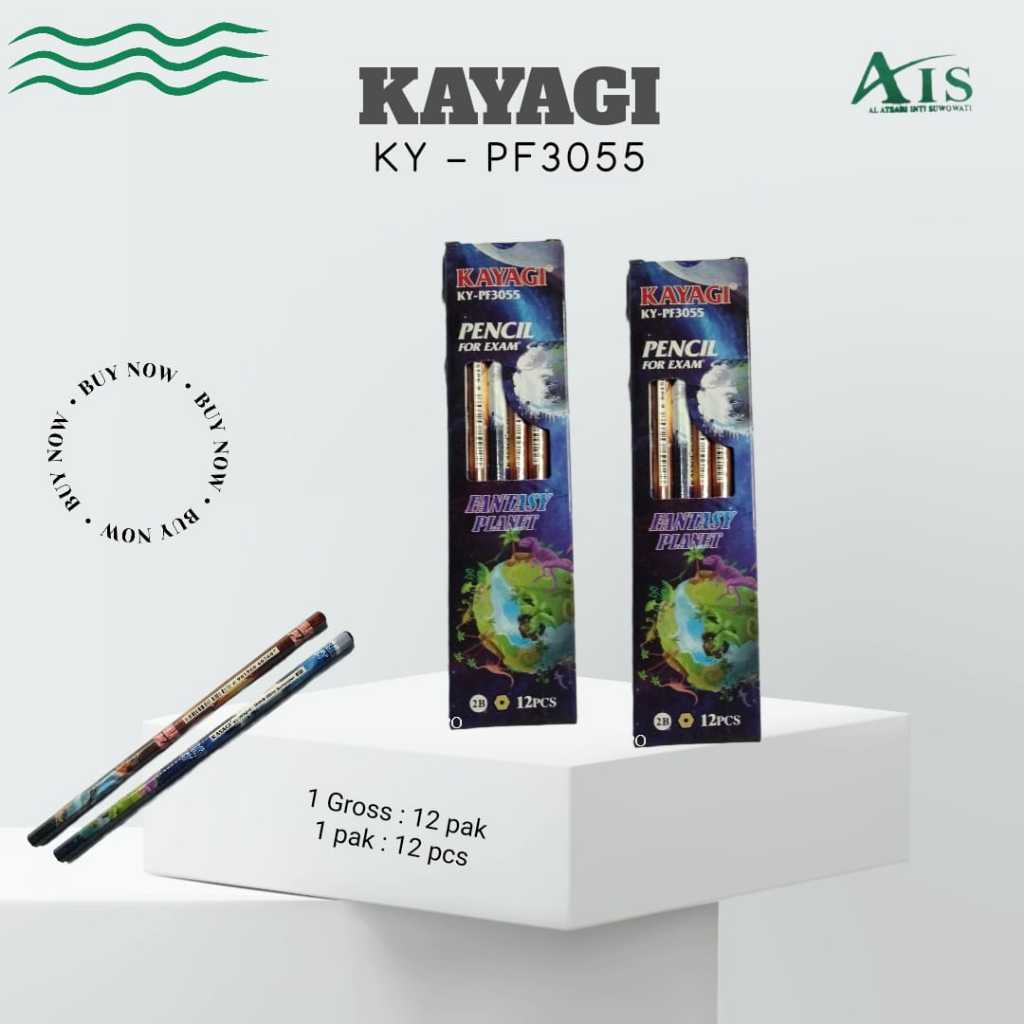 

Pensil Kayagi 2B KY-PF3055 (1 Box = 12 Pcs)
