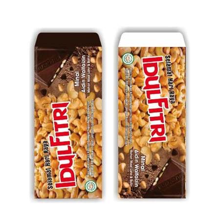 

WEDITRI Amplop Lebaran Snack ATM Panjang Bahan Tebal Premium Bebas Pilih Motif - isi 10