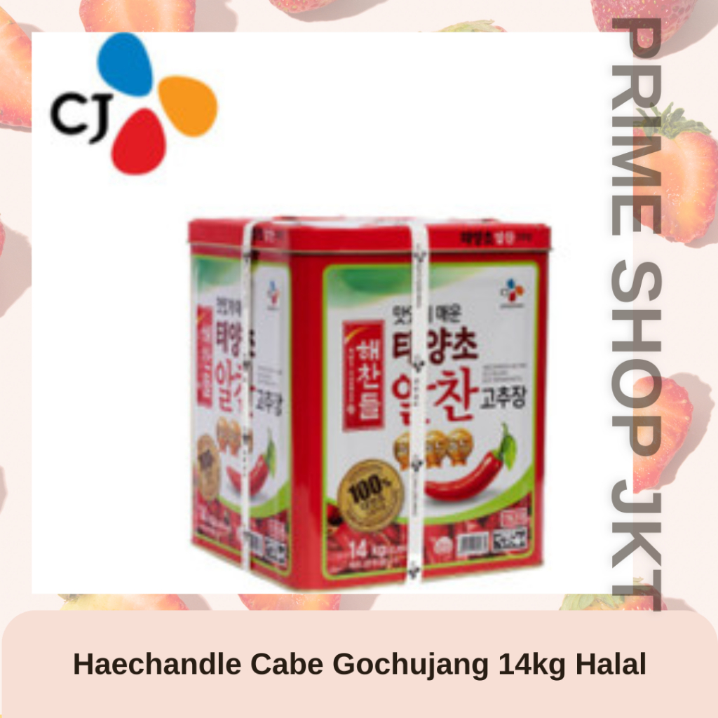 

Cj Gochujang 14kg Korea - Cheiljedang Haechandle Pasta Cabe Sambal Korea 14kg
