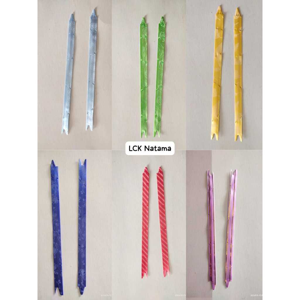 2of 2 Pita serut kecil- pita kado-satuan pita jepang