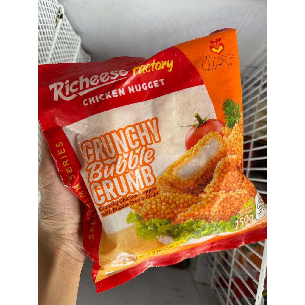 

Richeese Factory Chicken Nugget Crunchy Bubble Crumb 250g