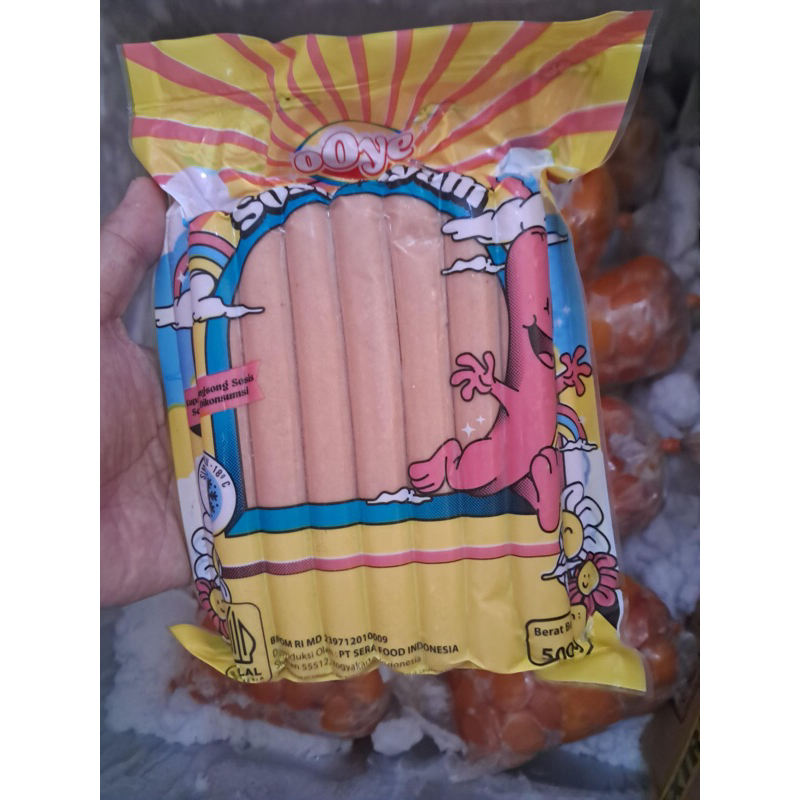 

Ooye Sosis Ayam 500g (pengiriman khusus jatim)