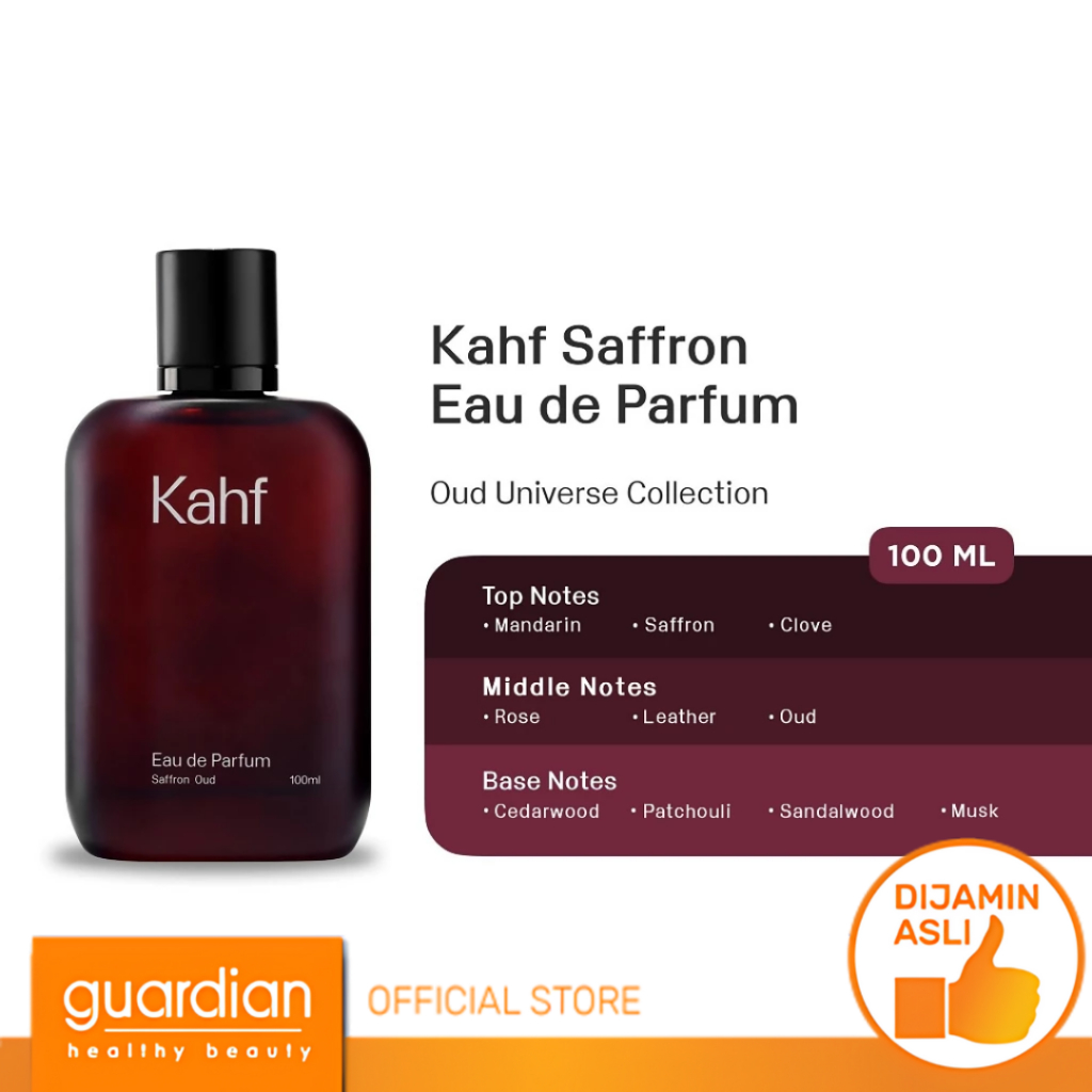 KAHF Saffron Oud Eau de Parfum 100ml / Parfum Pria