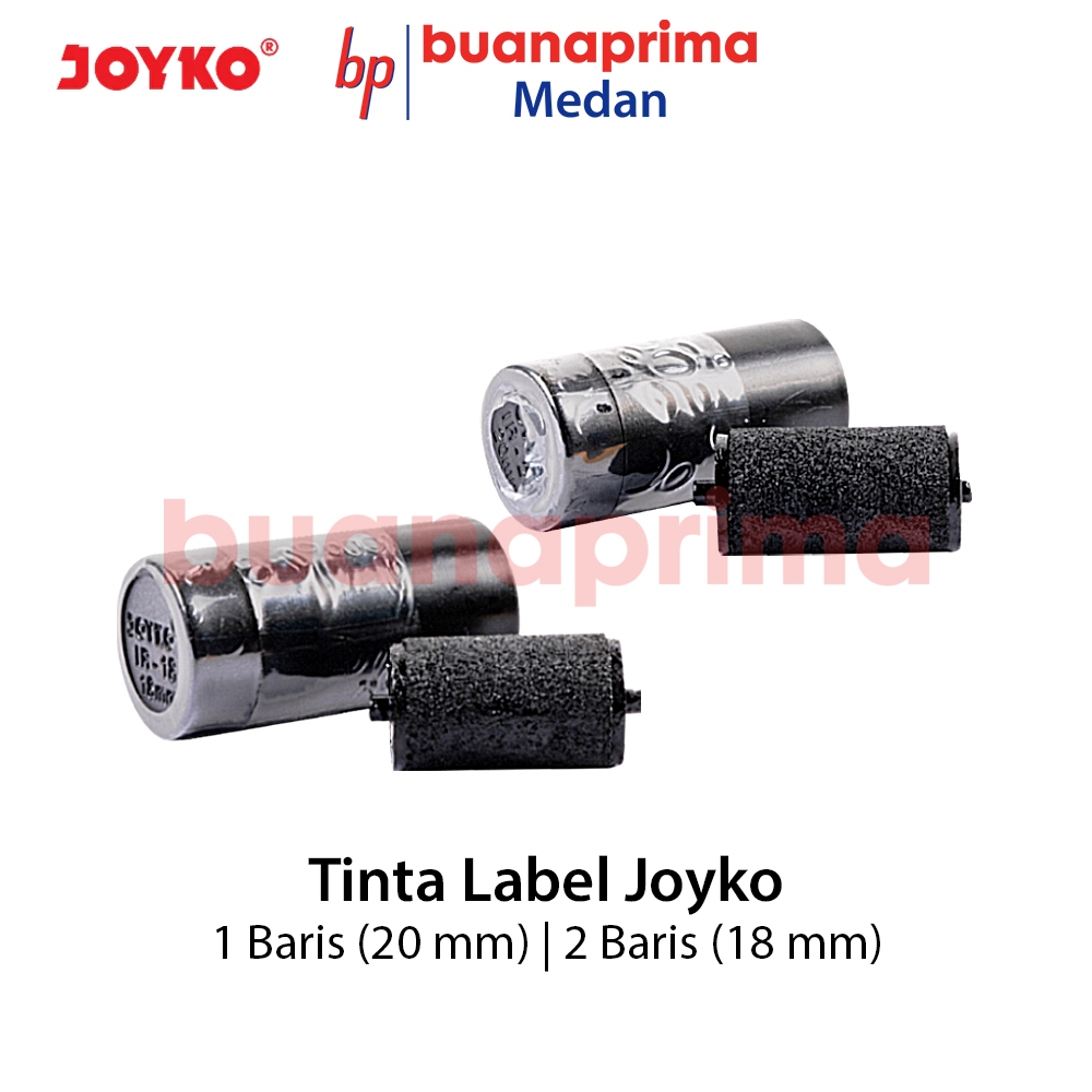

TINTA ALAT LABEL JOYKO Roll 1 dan 2 Baris IR-18 IR-20 Ink Roll