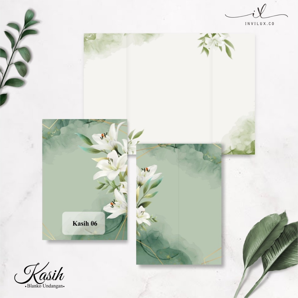 BLANGKO UNDANGAN NIKAH KASIH - BLANKO UNDANGAN KOSONGAN KASIH 06