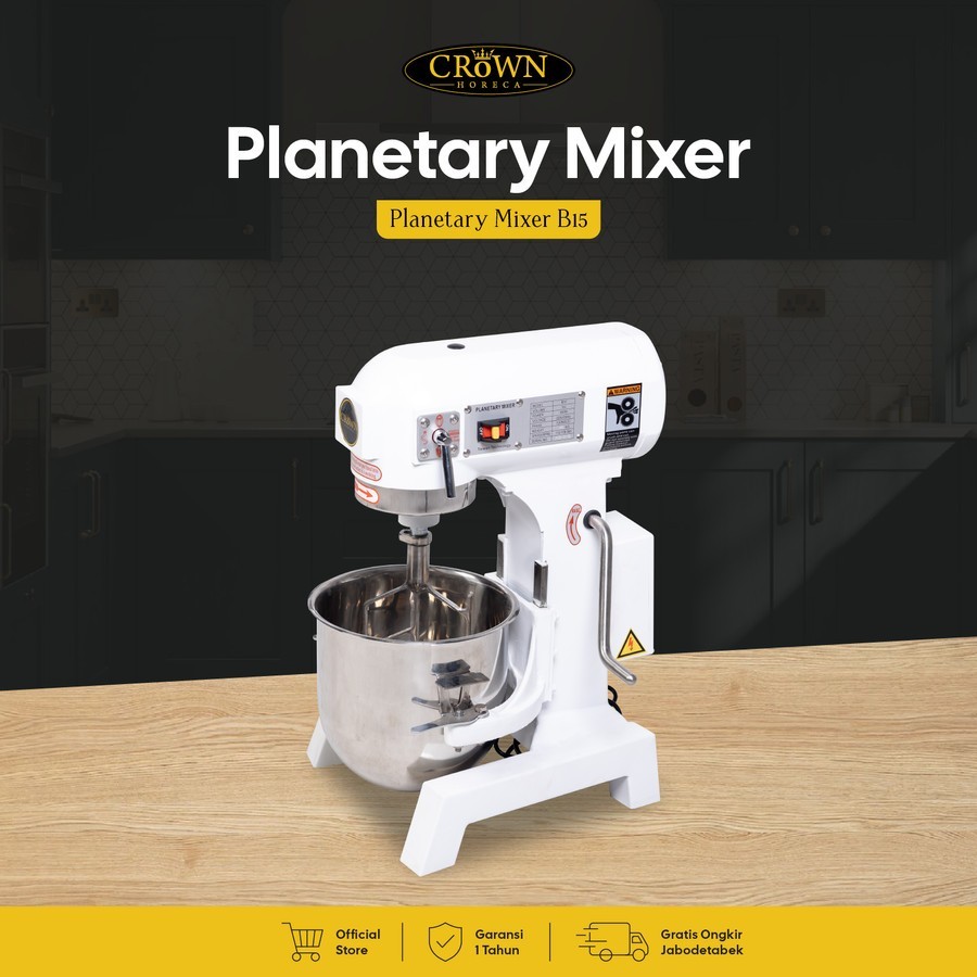 B15 Planetary Mixer - Crown Horeca