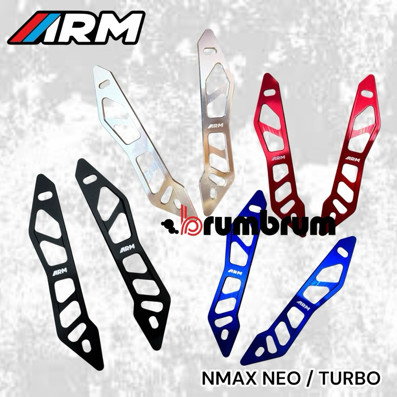 GARNISH ARM RACING NMAX NEO - NMAX TURBO CNC ALLOY