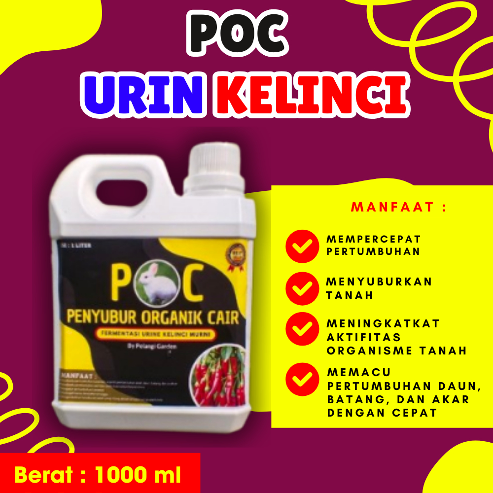 LANGSUNG PETERNAK.... Urin Kelinci Murni, Urine Kelinci Fermentasi, Pupuk Urin Kelinci Fermentasi