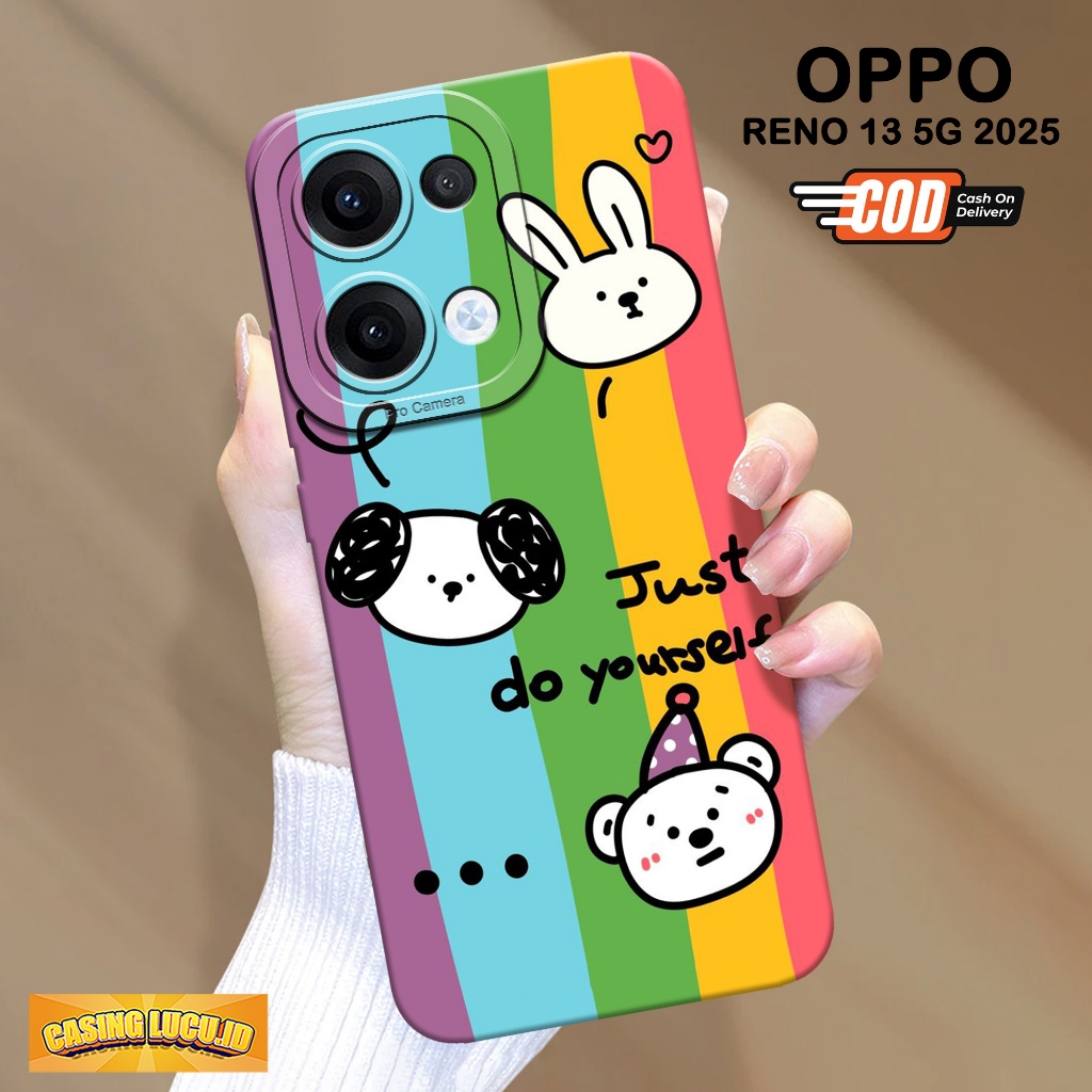 Case Oppo Reno 13 5G 2025 Terbaru - Fashion Case Kartun - Casing Hp Oppo Reno 13 5G 2025 Terbaru - S