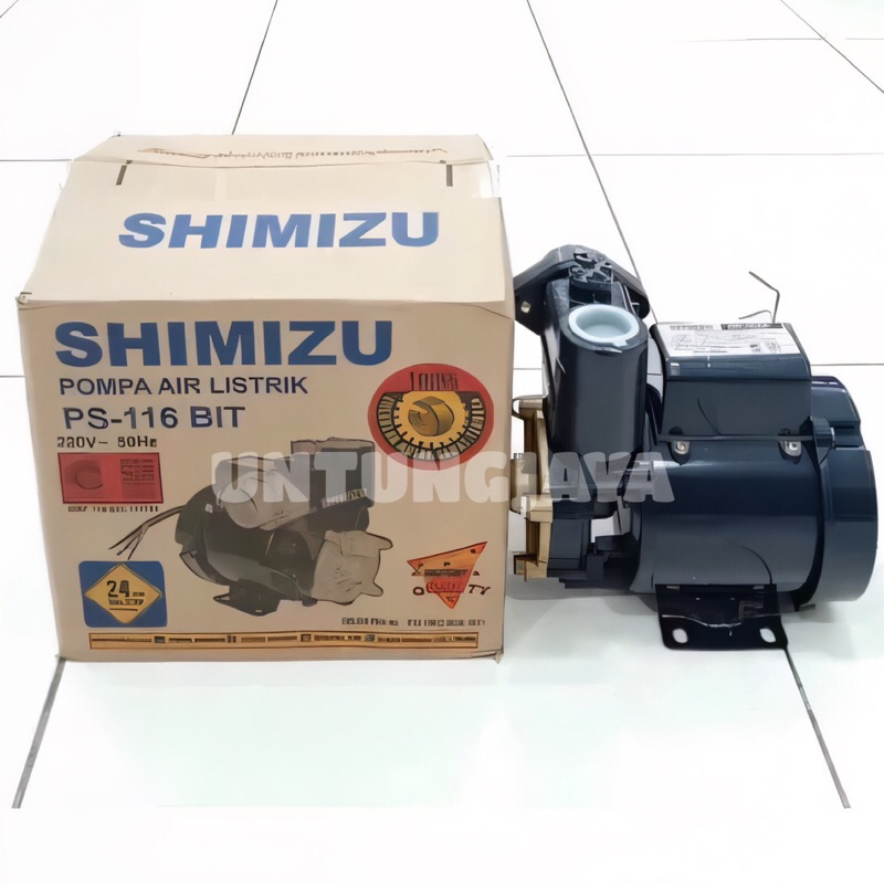 POMPA SHIMIZU PS 116 BIT / POMPA SHIMIZU SUMUR DANGKAL PS116BIT / POMPA AIR SHIMIZU PS-116BIT / JUAL